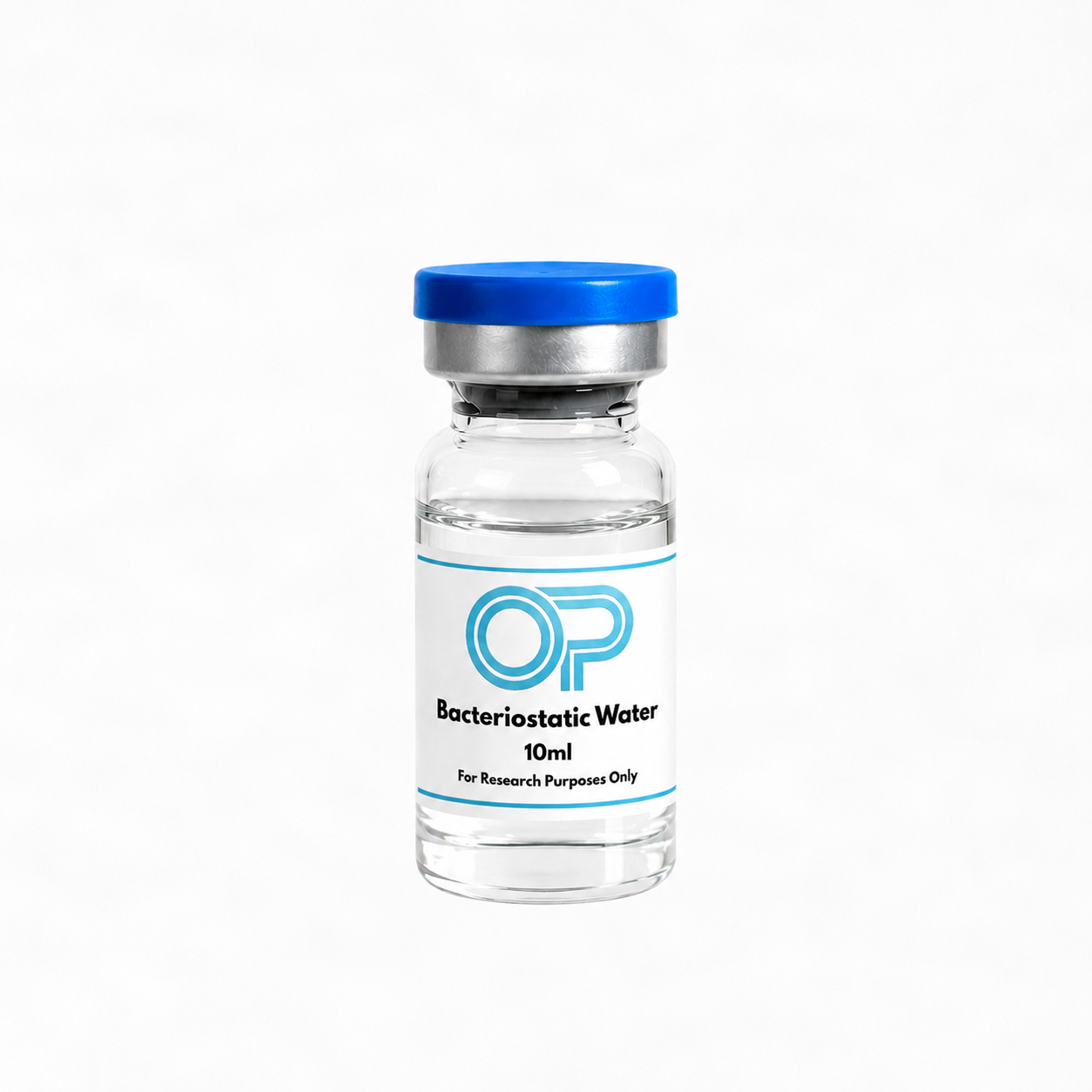 Bacteriostatic Water 10ml vial - for research purposes only