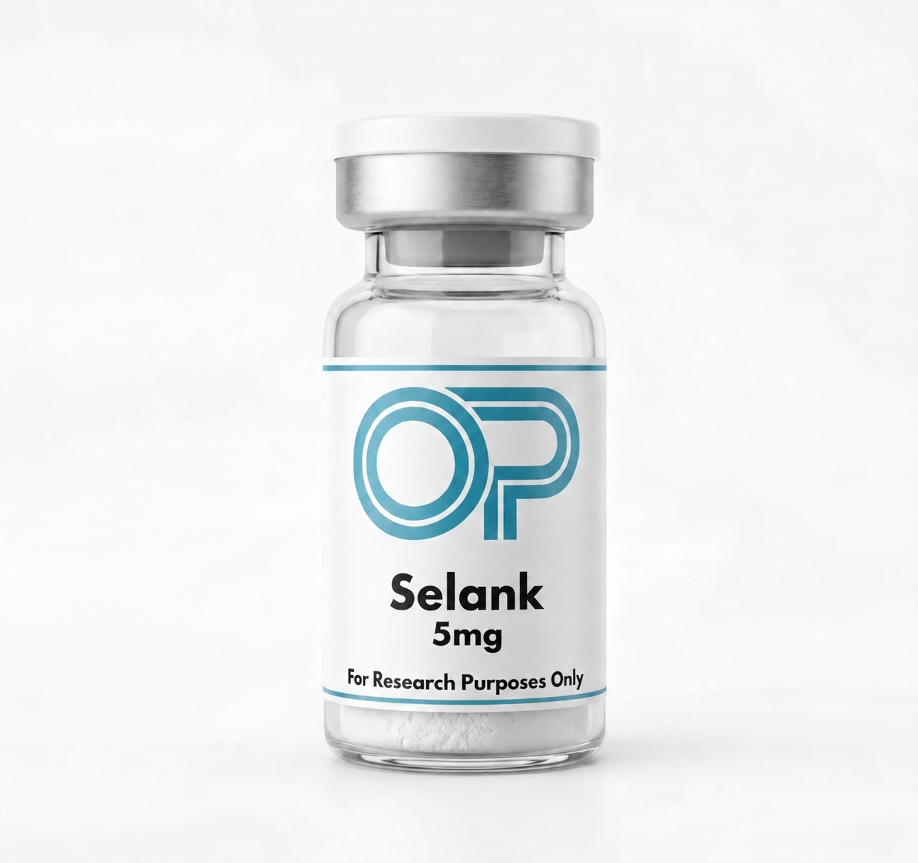 Selank 5mg lyophilised vial - for research purposes only